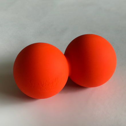 Double Myofascial Release and Pressure Point Ball for Back Massage